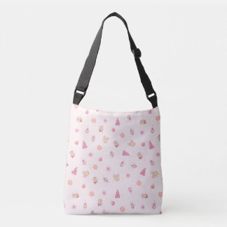 Sac Ajustable Motif de Noël rose cosy