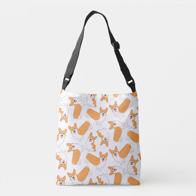 Sac Ajustable Motif de Pembroke Welsh Corgi (Dos)