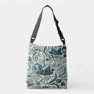 Sac Ajustable Motif de poisson stingray et squelette Abalone