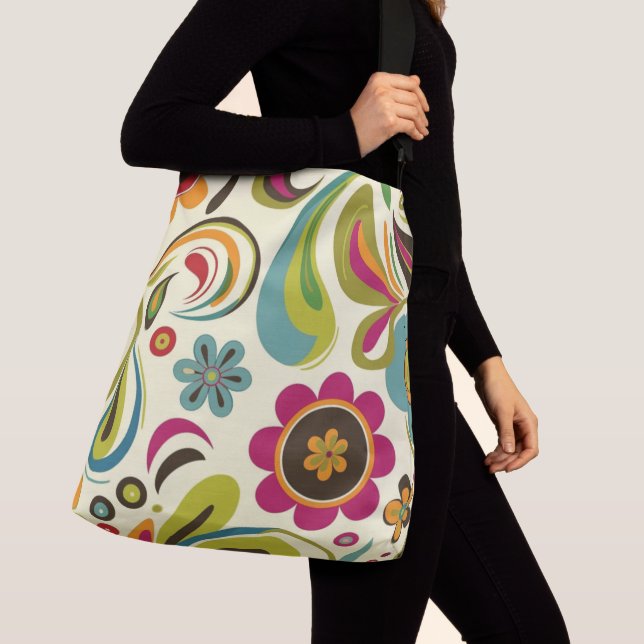 Sac Ajustable Motif de printemps Super rétro (De près)