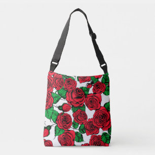 Sac Ajustable Motif de roses rouges