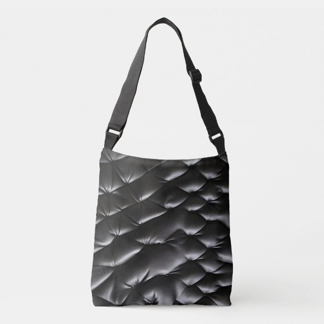 Sac Ajustable Motif de texture en cuir transparent (Devant)