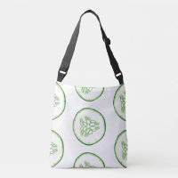 Motif de tranches de concombre