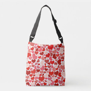 Sac Ajustable Motif Des Coeurs, Coeurs Rouges, Amour