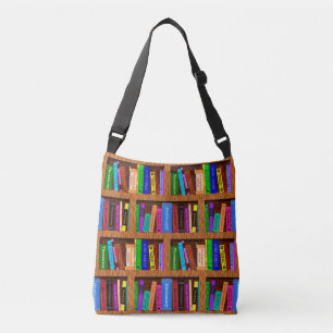 Sac Ajustable Motif d'étagère de bibliothèque de livres pour 