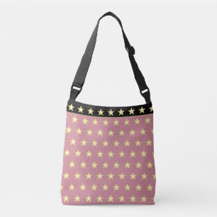 Sac Ajustable Motif d'étoile scintillante sur or rose
