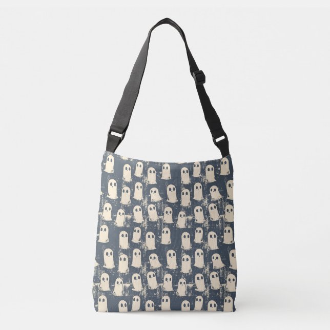 Sac Ajustable Motif d'Halloween Retro Grunge Ghost (Devant)