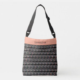Sac Ajustable Motif d'origine Brown, noire et blanche