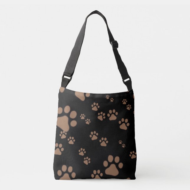 Sac Ajustable Motif Empreintes de Patte (Devant)