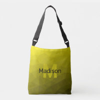 Motif en maille géométrique gris foncé jaune