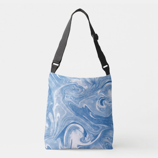 Sac Ajustable Motif en marbre coloré. (Devant)