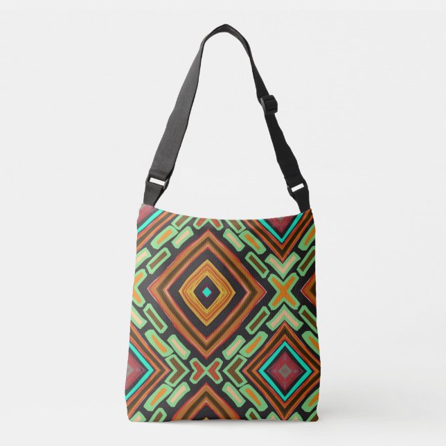Sac Ajustable Motif ethnique autochtone tribal (Devant)
