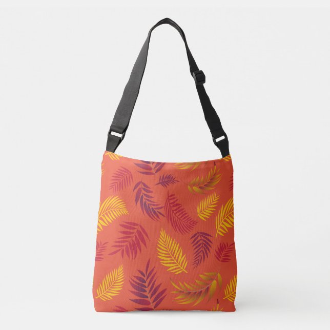 Sac Ajustable Motif Feuille tropical 18 (Devant)