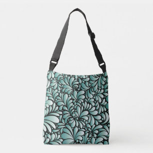 Sac Ajustable Motif Fleur désirable en Minty Green
