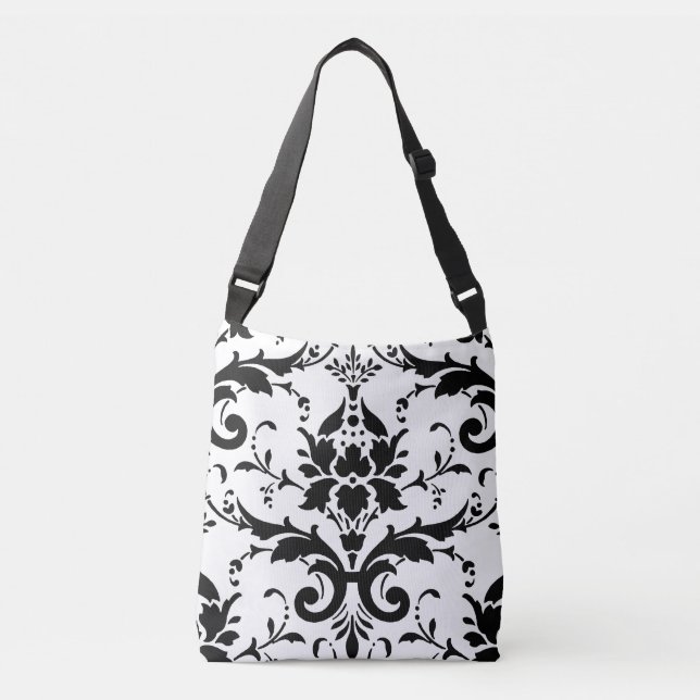 Sac Ajustable Motif floral de damassé (Devant)