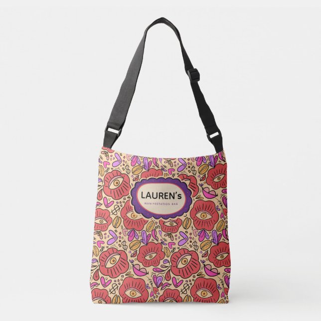 Sac Ajustable Motif floral Lucky Eye (Devant)