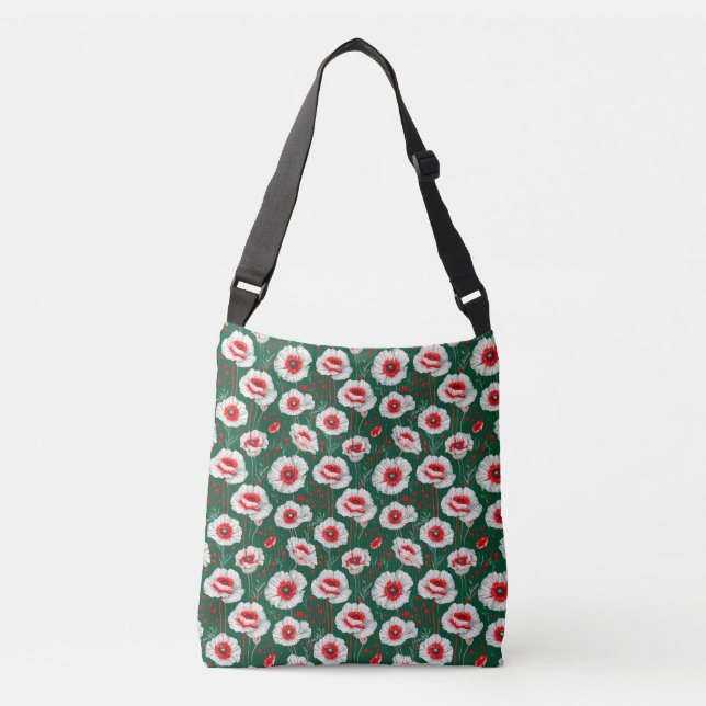 Sac Ajustable Motif floral vibrant (Devant)