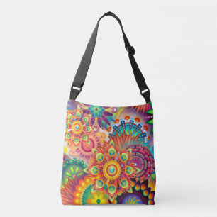 Sac Ajustable Motif funky rétro Abstrait Bohème