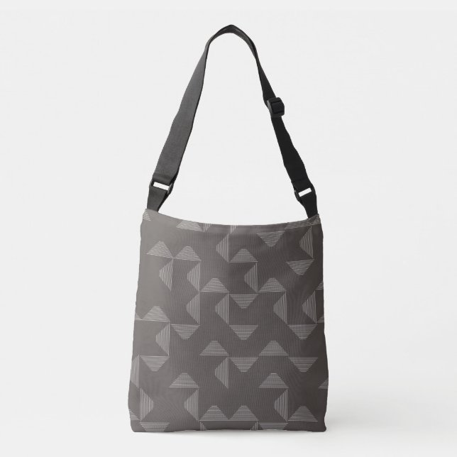 Sac Ajustable Motif graphique géométrique simple, moderne et ten (Devant)
