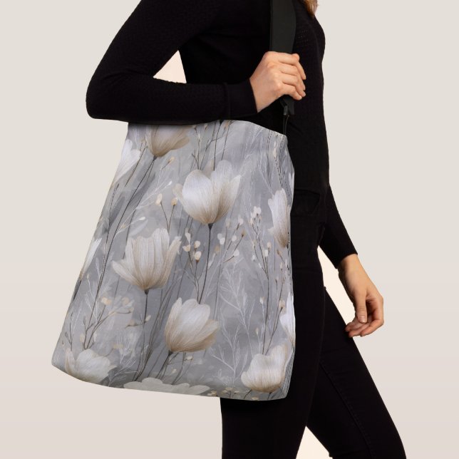 Sac Ajustable Motif Gris Français  (De près)