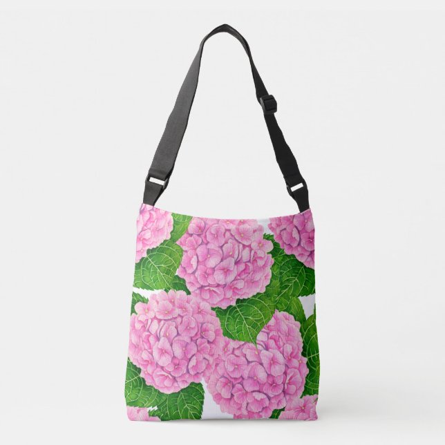 Sac Ajustable Motif Hydrangea (Devant)
