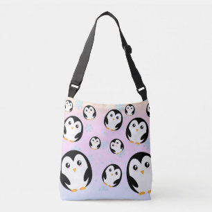 Sac Ajustable Motif moderne à pente de pingouin arc-en-ciel mign