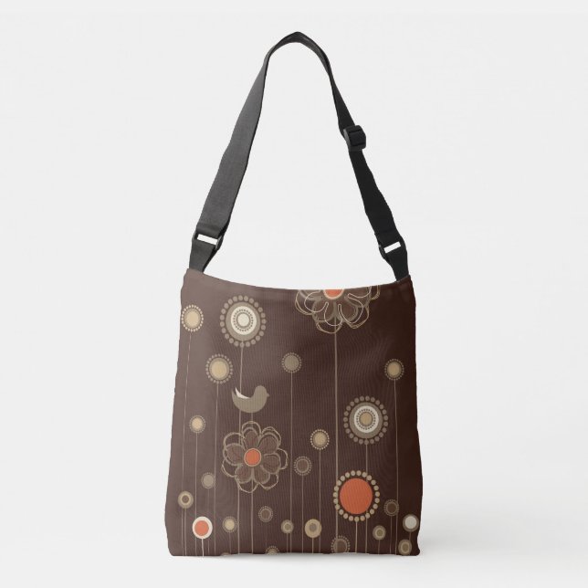 Sac Ajustable Motif moderne floral lunatique (Devant)