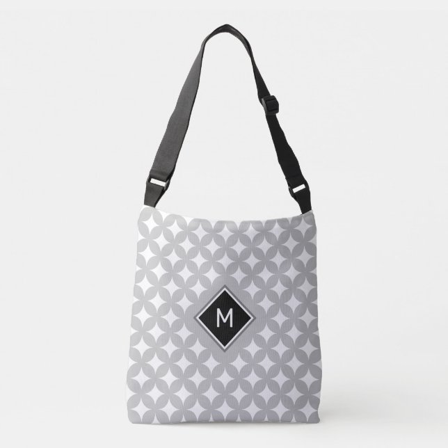 Sac Ajustable Motif monogramme et étoile à quatre branches sur g (Devant)