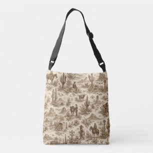Sac Ajustable Motif sans couture de toile du désert occidental v