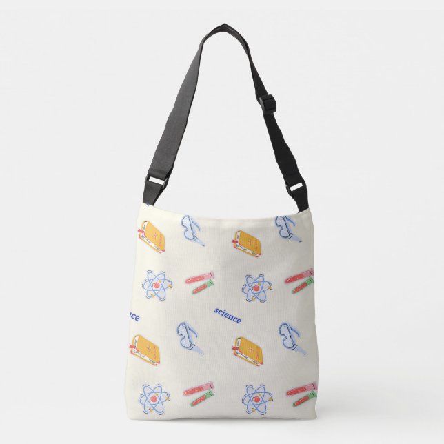 Sac Ajustable Motif scientifique sur la crème (Devant)
