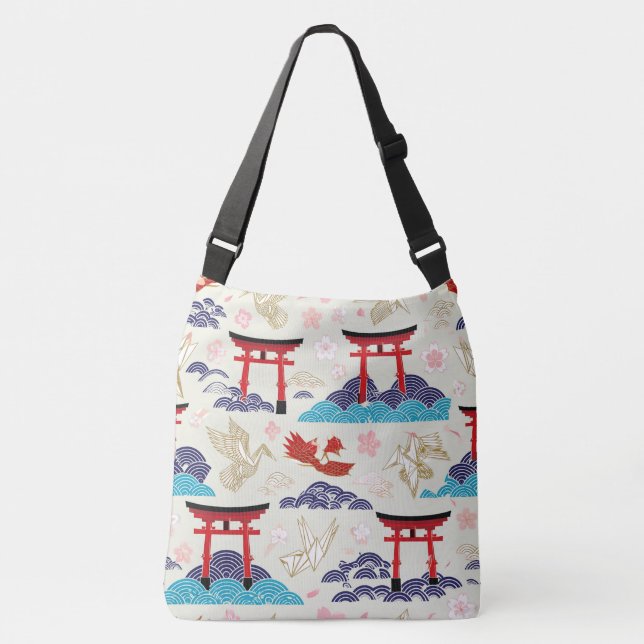 Sac Ajustable Motif Torii Japonais (Devant)