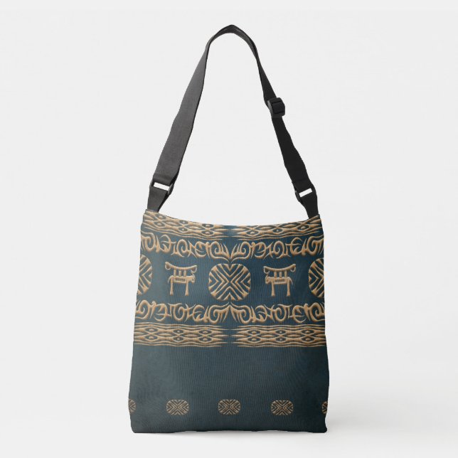 Sac Ajustable motif tribal africain ethnique (Devant)