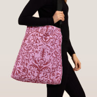 Motif victorien rose