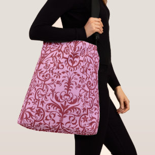 Sac Ajustable Motif victorien rose