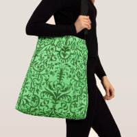 Motif victorien vert