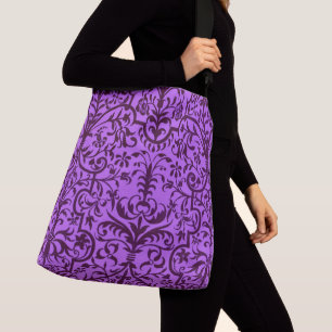 Sac Ajustable Motif victorien violet