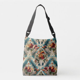 Sac Ajustable Motif Whimsical Floral Italien