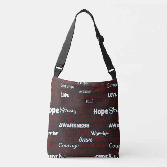 Sac Ajustable Mots de sensibilisation...APS (Devant)