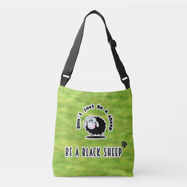 Sac Ajustable mouton noir (Devant)