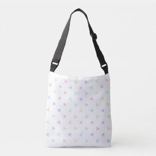 Sac Ajustable Multicolore Motif Pastel Triangles