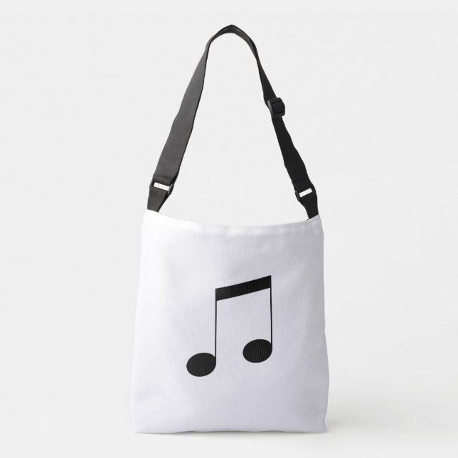 Sac Ajustable Music One Black Beam Note, (Devant)