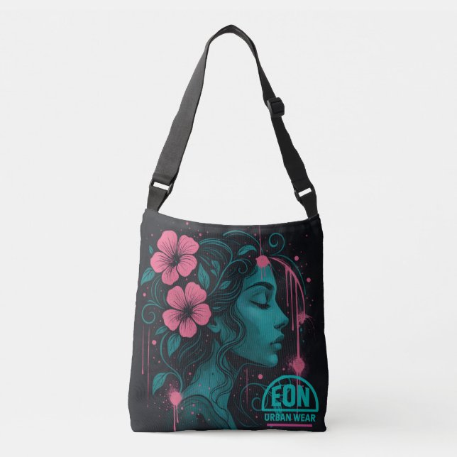 SAC AJUSTABLE MUSSA FLORAL (Devant)