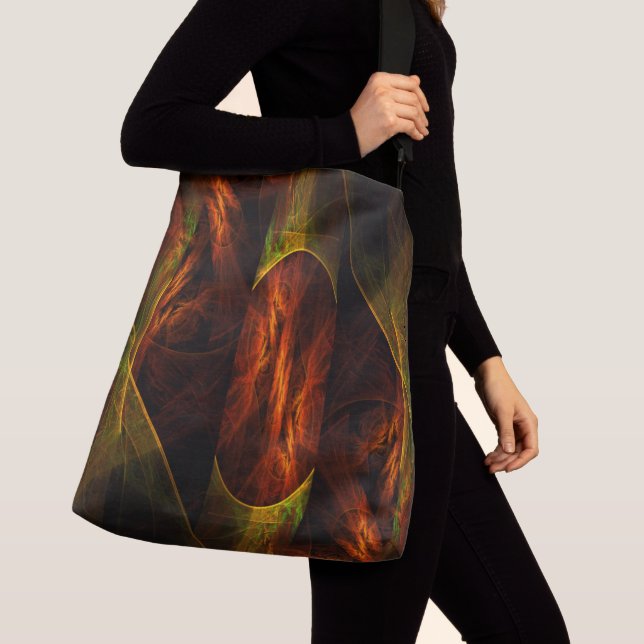 Sac Ajustable Mystique Jungle Art Abstrait Corps (De près)