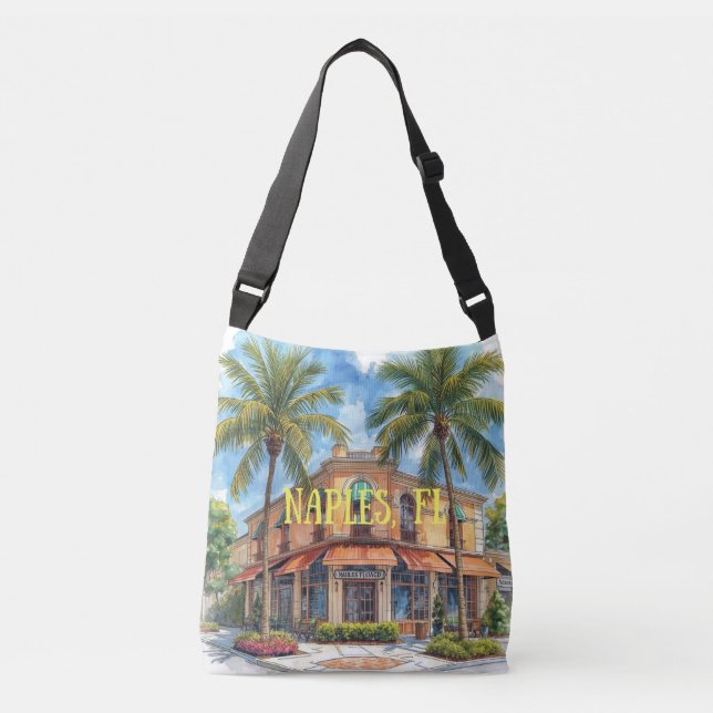 Sac Ajustable Naples floride paradis tropical (Devant)