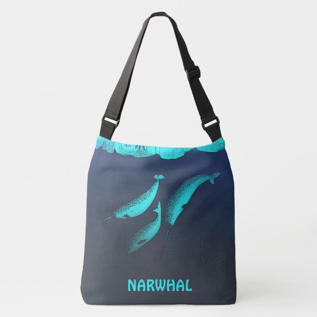Sac Ajustable Narwhal Sous La Glace (Devant)
