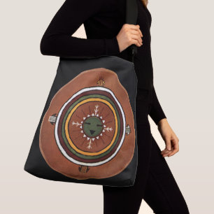 Sac Ajustable Natif américain Sandpainting de Powalawu