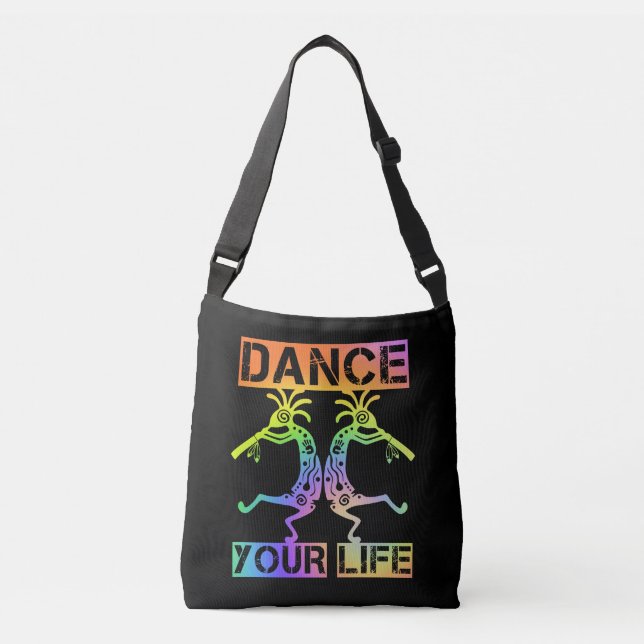 Sac Ajustable Native Americans Kokopelli - Dance Your Life 4 (Devant)