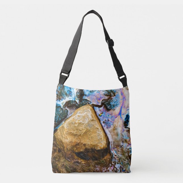 Sac Ajustable nature abstraite eau morte (Devant)