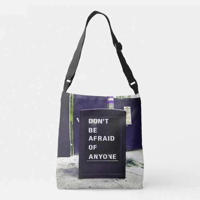 Sac Ajustable N'ayez pas peur de toute motivation (Dos)