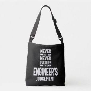 Sac Ajustable Ne jamais remettre en question le jugement de l'in
